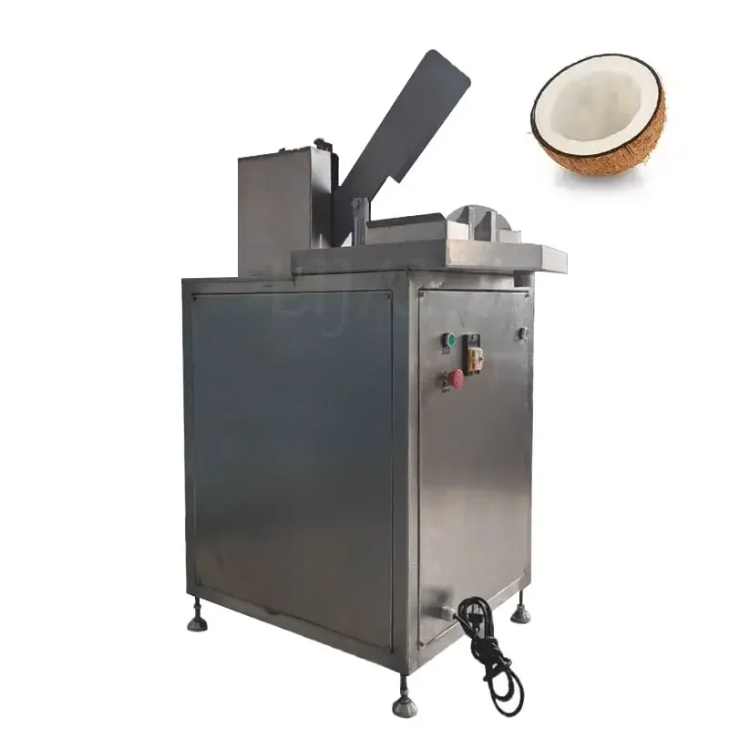 

cross-border Easy To Use Stainless Steel Fresh Green Coconut Cutting Half Juice Extractor Huge Coconut Cutting Machine