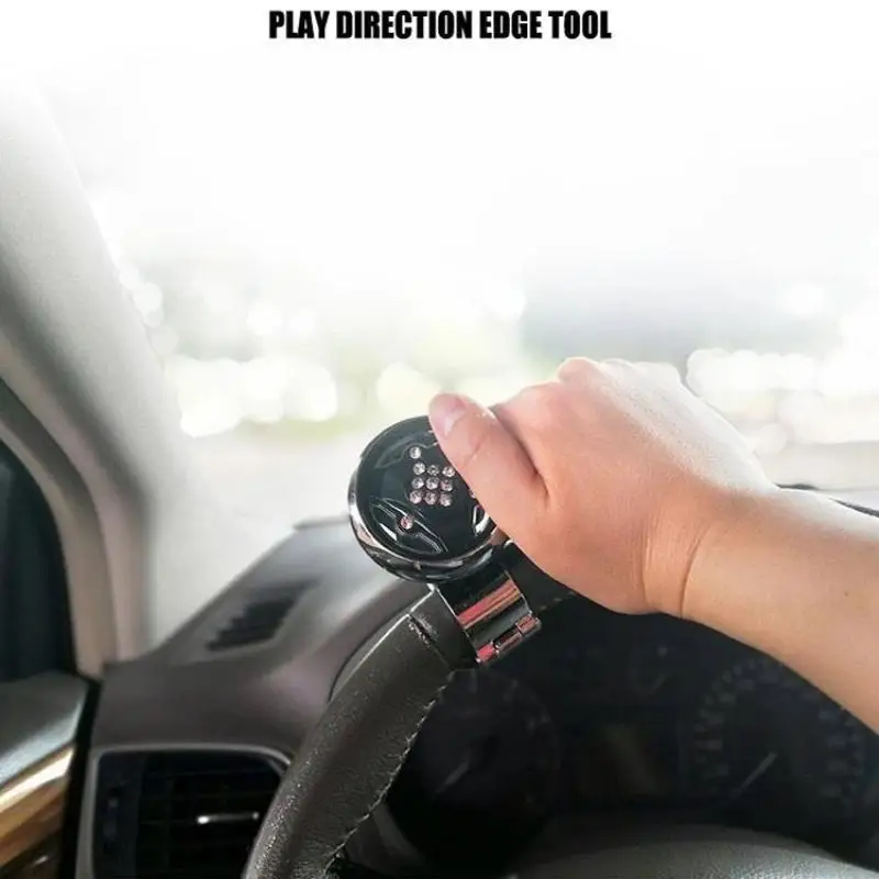 

1 шт., шаровая ручка рулевого колеса автомобиля - универсальная ручка-спиннер для помощи рулевого колеса автомобиля, грузовика, аксессуар
