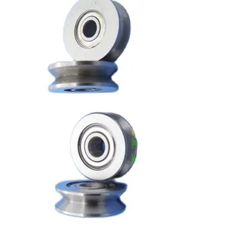 V623ZZ V Groove Roller Wheel Ball Bearings  (Bearing Steel Material ABEC-5)3*12*4 mm embroidery machine pulley SZV3-12