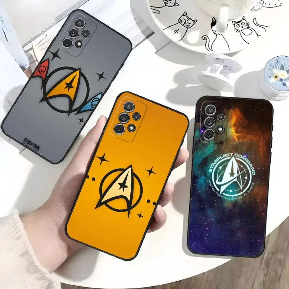

S-Star Trek S-Ships Phone Case For Samsung S25,S24,S21,S22,S23,S30,Ultra,S20,Plus,Fe,Lite,Note,10 Black Soft Shell