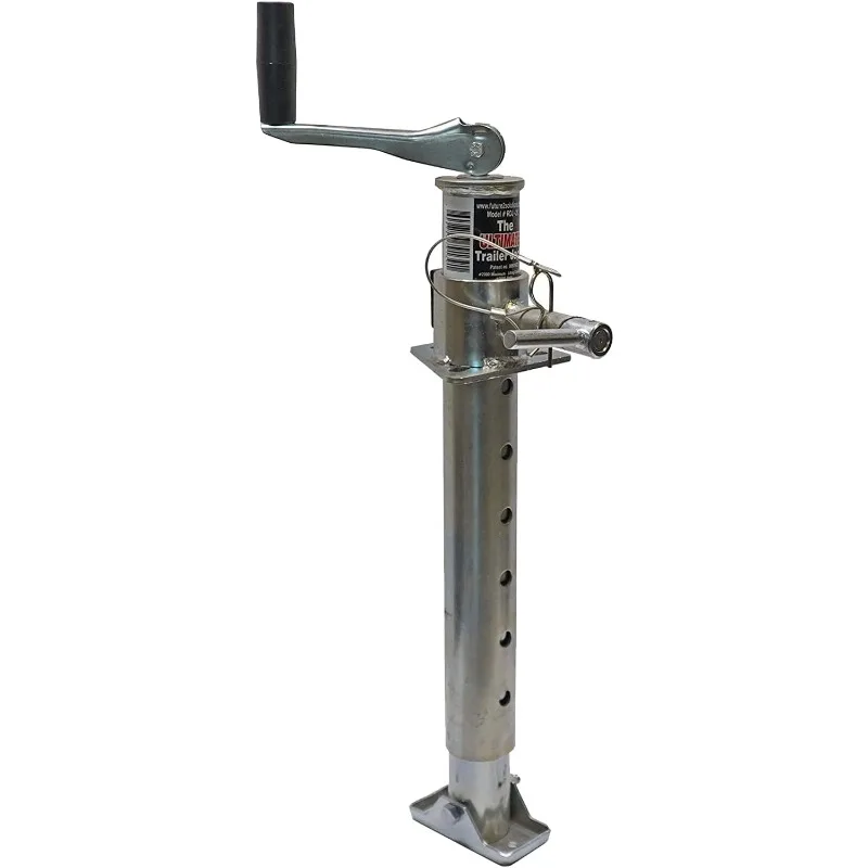 

2000lb Top-Wind No-Crank Tongue Jack for Boat, RV & Utility Trailers USA Owned - For girls