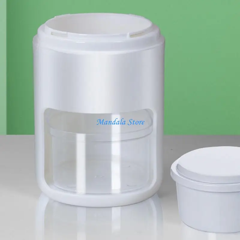 

U2JC Miniature Ice Grinder Safe For Smoothie And Summer Beverages Ice Crushing Machine with Stainless Steels Blade