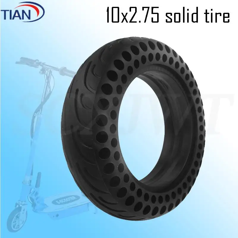 

Утолщенная бескамерная шина 10x2,70-6,5 для электрического скутера Speedway 5 Dualtron 3, самобалансирующаяся 10-дюймовая внедорожная шина 10x2,75-6,5