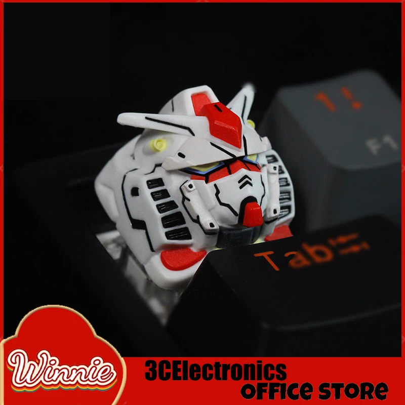 Gmk Resin Keycaps Eve 01 Theme Cherry Cherry Profile Customized Keycap Edgerunners Cute Artisan Keycap Gift