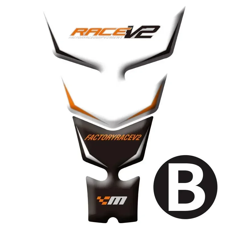 For KTM 1190 RC8R RC8 2008-2015 Tank Stickers Motorcycle Tank Pad Protector 3D Gel Sticker Decal - 3 Accessories