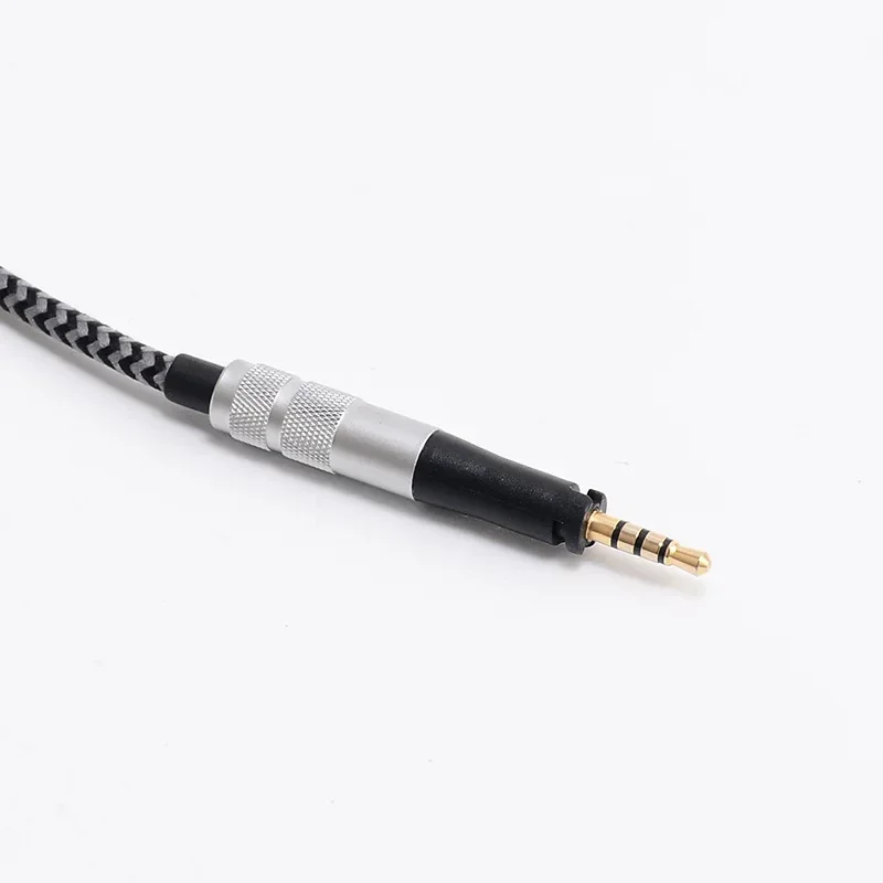 Ersatz-Audio kabel 3,5mm bis 2,5mm Headset-Kabel für Sennheiser HD 4,30 HD 4,40 BT HD 4,50 Btnc HD400s Wireless-Kopfhörer