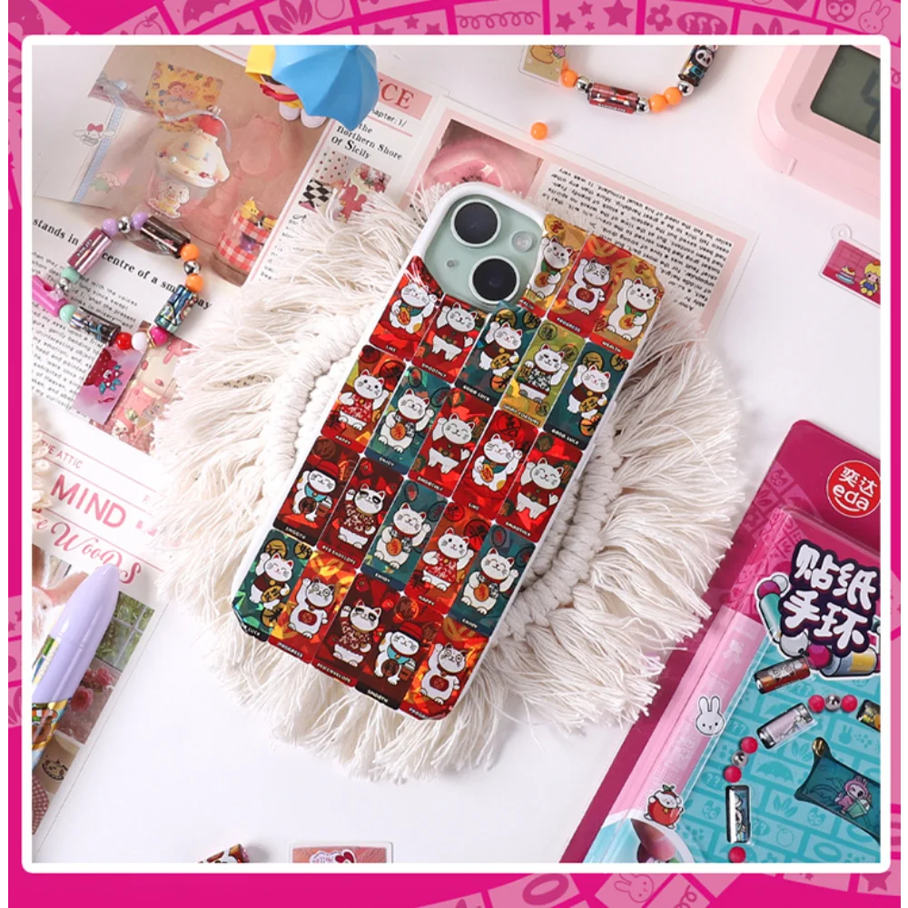 أشرطة STICKI Rolls Sticki - سوار ملصق يمكن ارتداؤه أو قابل للمشاركة، يتضمن 160 ملصقًا صغيرًا |   أكثر من 1000 تصميمًا لاصقًا #5