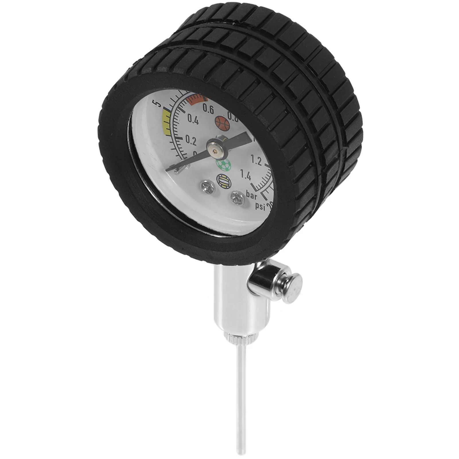 

Basketball Football Volleyball Air Pressure Gauge Protective Sleeve PU Sports Ball Measurer Tool For Referees