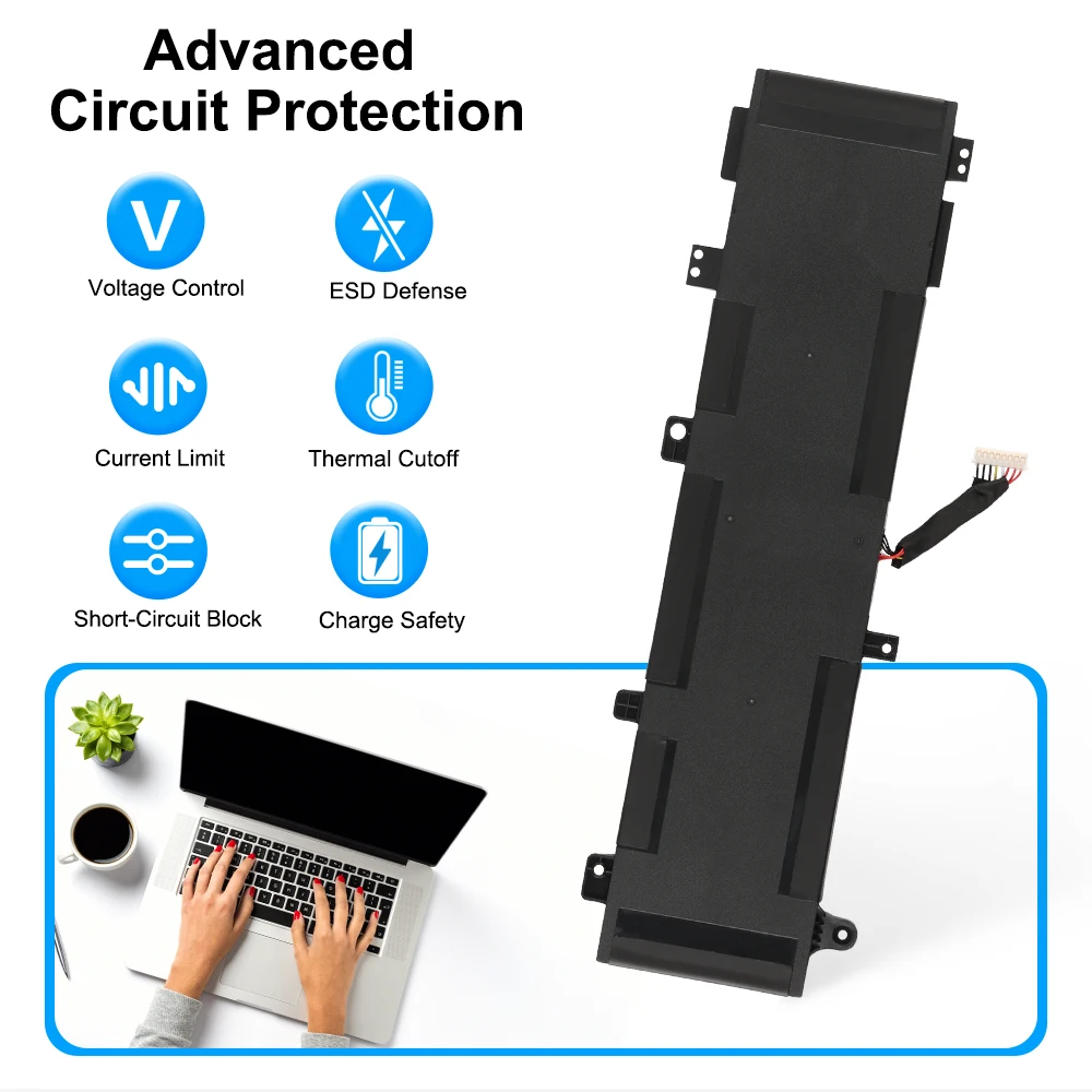 KingSener C41N1906 C41N1906-1 Laptop Battery For ASUS GX550LWS GX550LXS FA506QR FA506QM FA706IH FA706QR FX506HC FX506HM FX706H