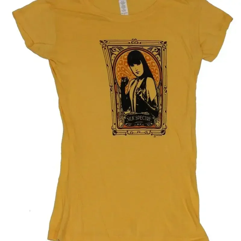 The Watchmen Girls Juniors T Shirt Silk Spectre Boxed Pic