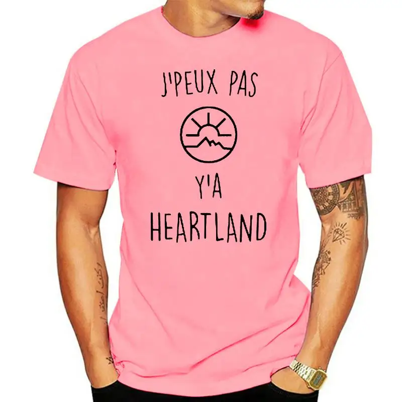 Men T Shirt  J peux pas Y a Heartland  Women t-shirt