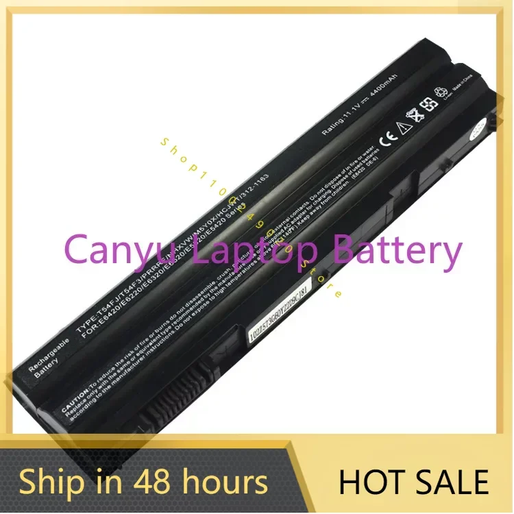 

2024 For E6420 E5420 E6430 6520 T54fj 8858x Battery 6-Core