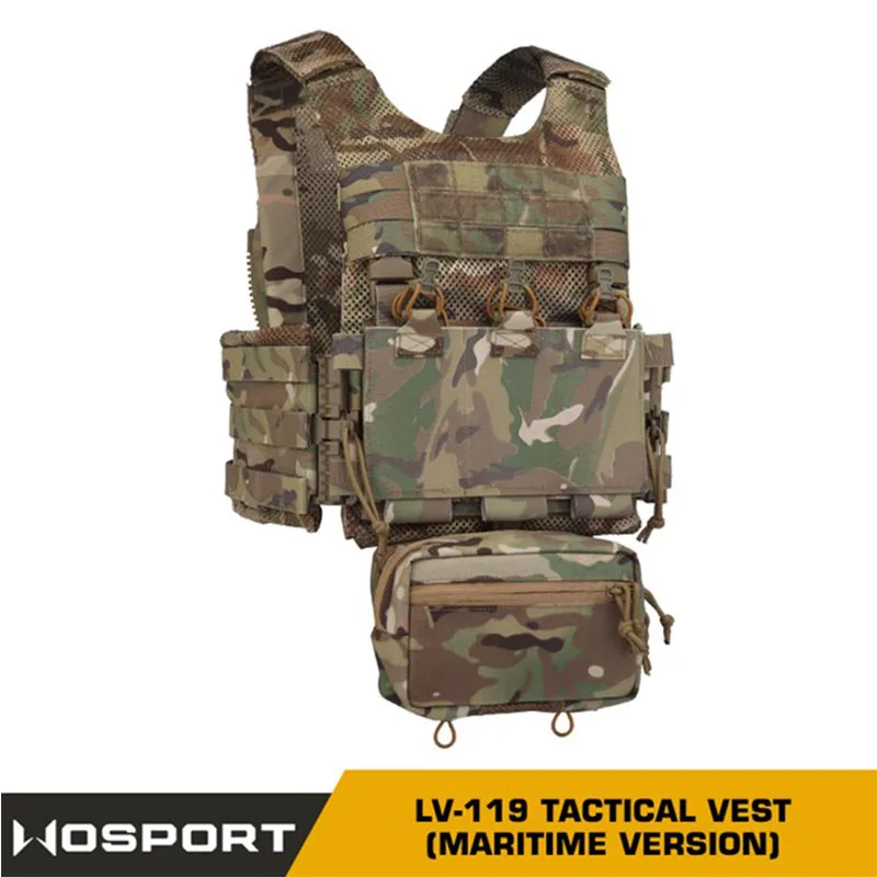 WOSPORT-Glaçage de chasse extérieur LV-119 CamSolomon DulglaWater Edition Sac de rangement intérieur Structure externe 6,000