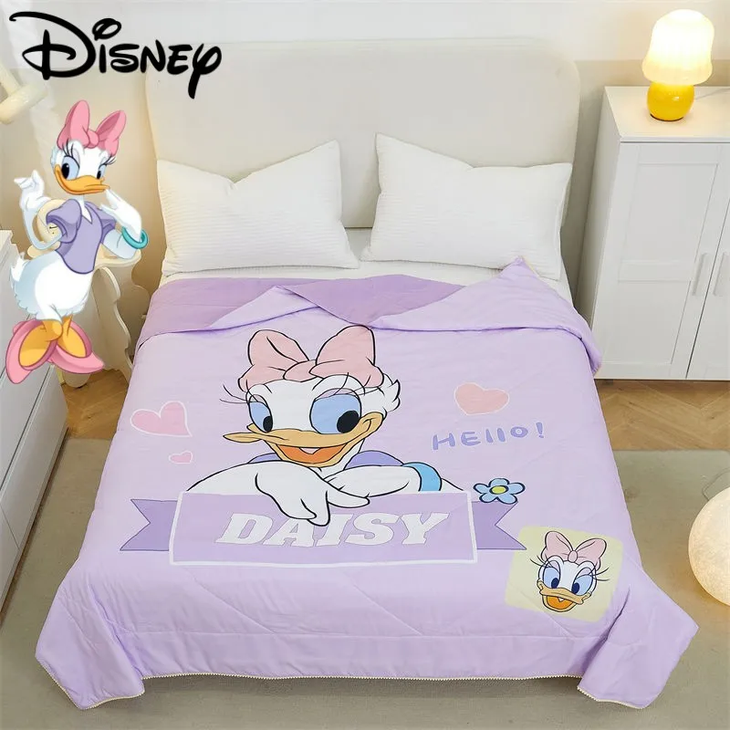 

Disney Daisy sweet and cute creative cartoon pattern fashion bedding new soft skin friendly air conditioner summer cool quilt