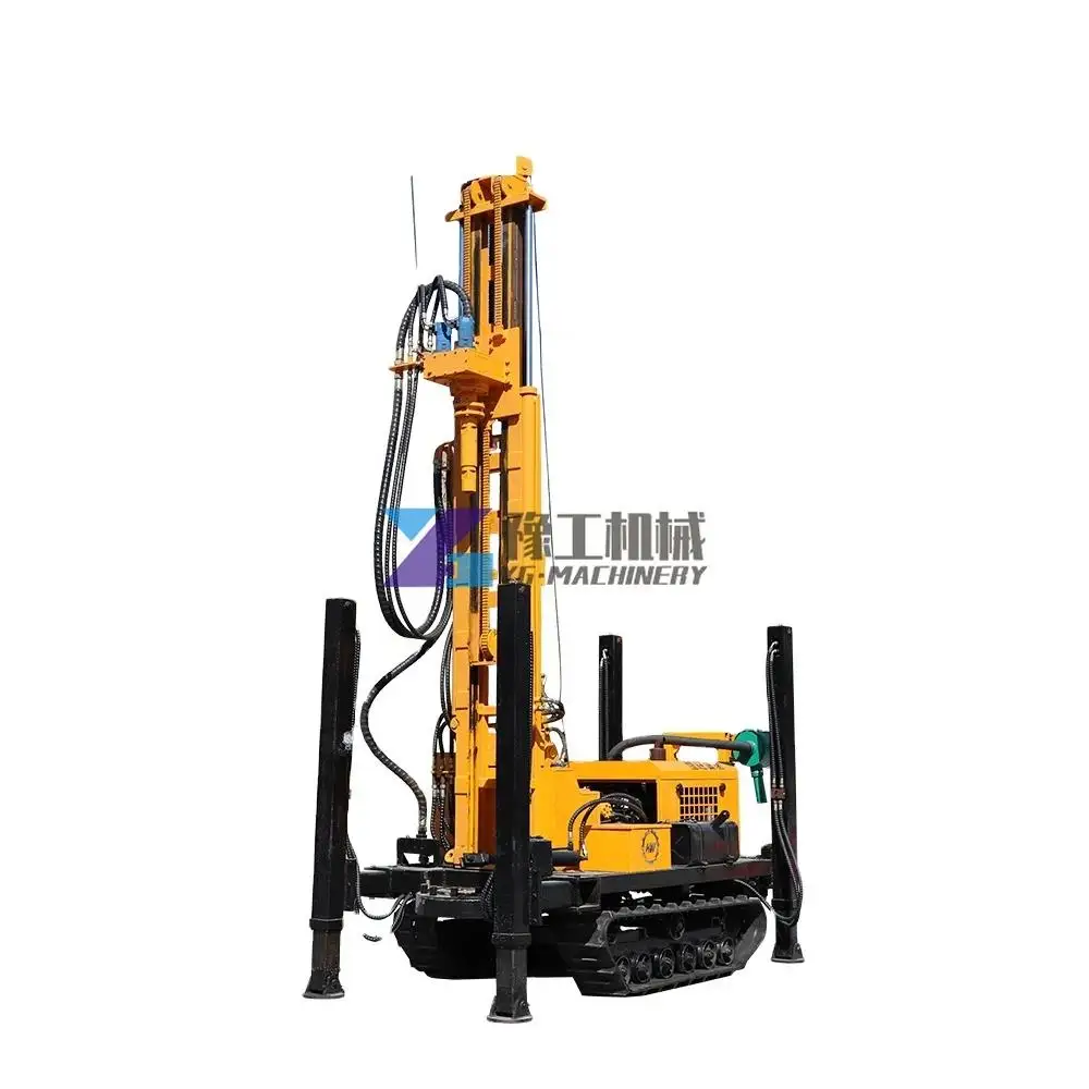 200m 300m 400m Depth Rock Wells Air Drilling Water Well Drill Borehole Drilling Rig Machine for Sale