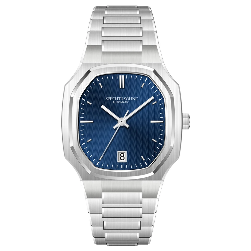 2026 Neue Luxus-Specht & Söhne Uhr 37MM Automatikuhren für Herren 8215 Uhrwerk Saphirglas Edelstahl 50M Wasserdicht