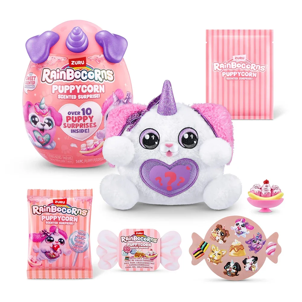 Rainbocorns Zuru Rainbocorns Surprise Puppycorn Scented Surprise Mystery Cute Gift for Girls Original Zuru Toys Mini Brands Toys