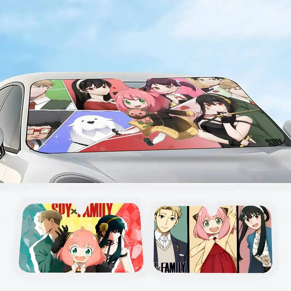 

Солнцезащитный козырек для автомобиля S-Spy X Family Anime, накидка на лобовое стекло, защитный козырек для окон, для мужчин и женщин, для внедорожников и грузовиков