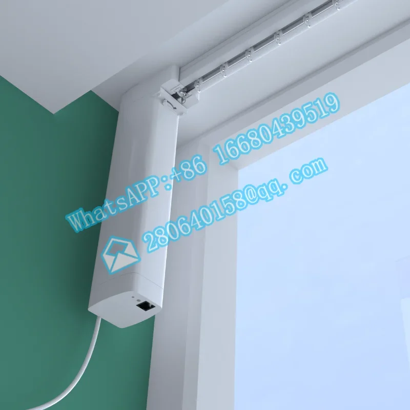 Motorized Curtain Track Blinds Tuya Wifi  Home Smart System Automation