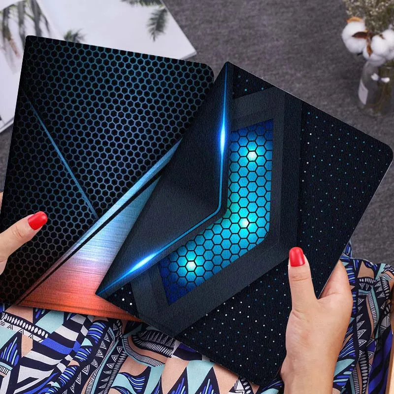

Luxury Carbon Fiber Art Hot For Xiaomi Redmi Mi Poco Pad 2 5 6s 7 7s Ultra Pro Max 14 12.4 12.1 inch Soft Tablet Case Gift