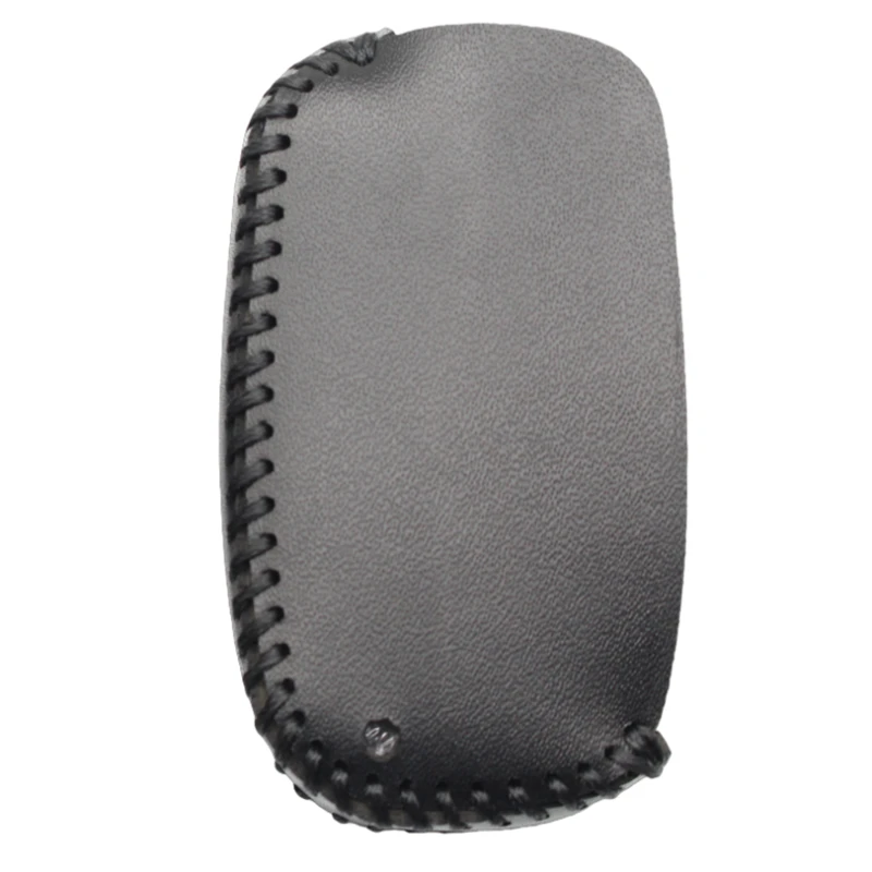 FLYBETTER Genuine Leather 3Button Flip Folding Key Case Cover For Lada Sedan/Largus/Kalina/Granta/Vesta Car Styling  L496