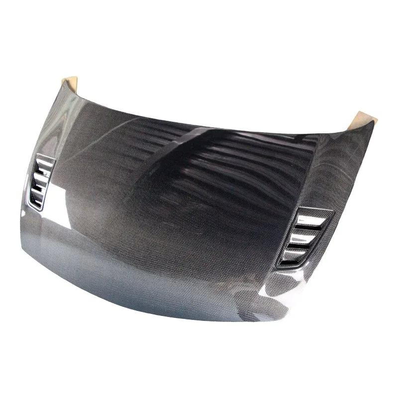 

RR Style Carbon Fiber Fibre Front Engine Bonnet Vented Hood for Honda Civic FD2