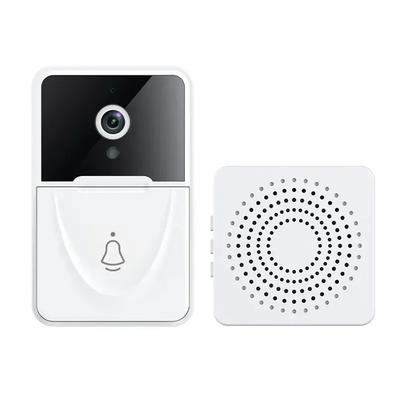 Timbre inalámbrico inteligente VGA, WiFi, cámara HD para exteriores, timbre de puerta, visión nocturna, videoportero, Monitor de voz para el hogar, timbre de seguridad para puerta