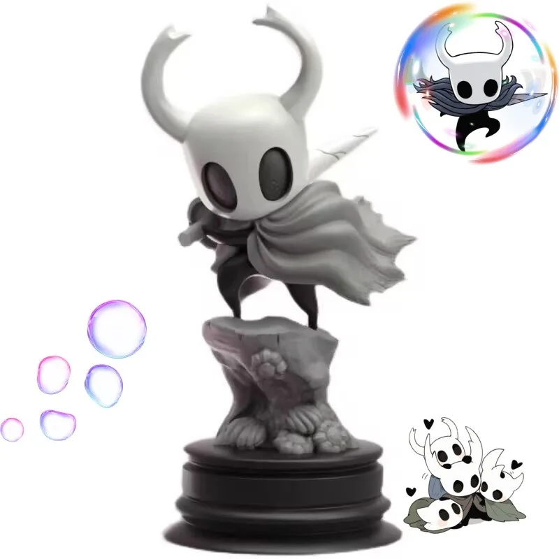 

Hollow Knight Game Figurine Little Knight Battle Version Scene Model Desktop Bookshelf Chassis Decoration Collectible Ornament