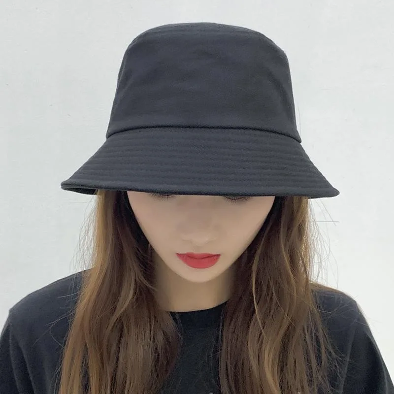 Fashion Spring Summer Women Men Bucket Hats Solid Panama Sunscreen Fisherman Cap Outdoor Beach Sun Cap Hat For Women Men