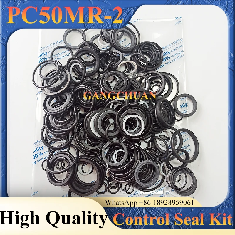 PC50MR-2 Control Valve Seal kit For Komatsu PC50 Hydraulic Cylinder Seal Excavator Parts