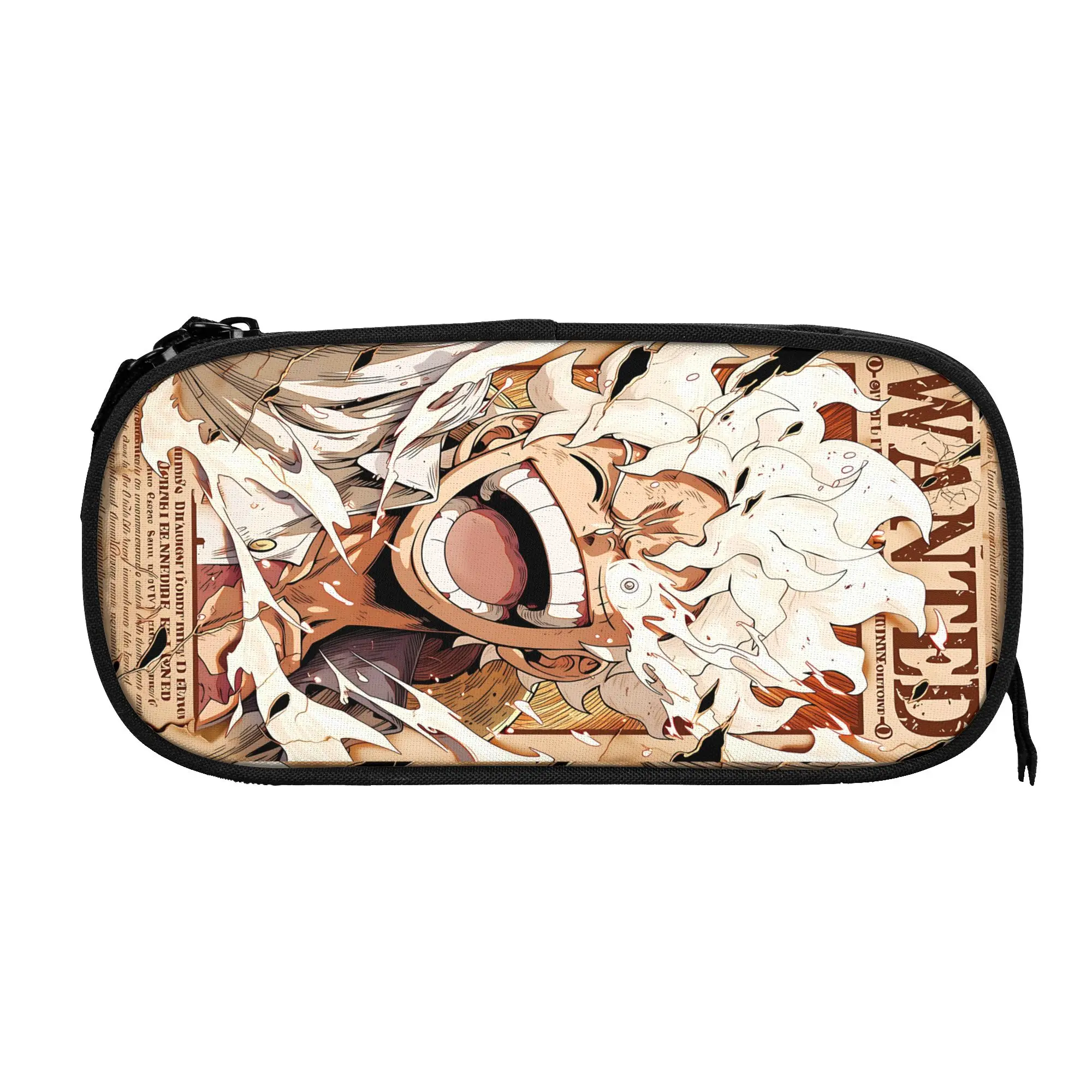 Custom Anime One piece Theme Large Capacity Bags for Child  Handheld Study Bag for Boys Gilrs Kids