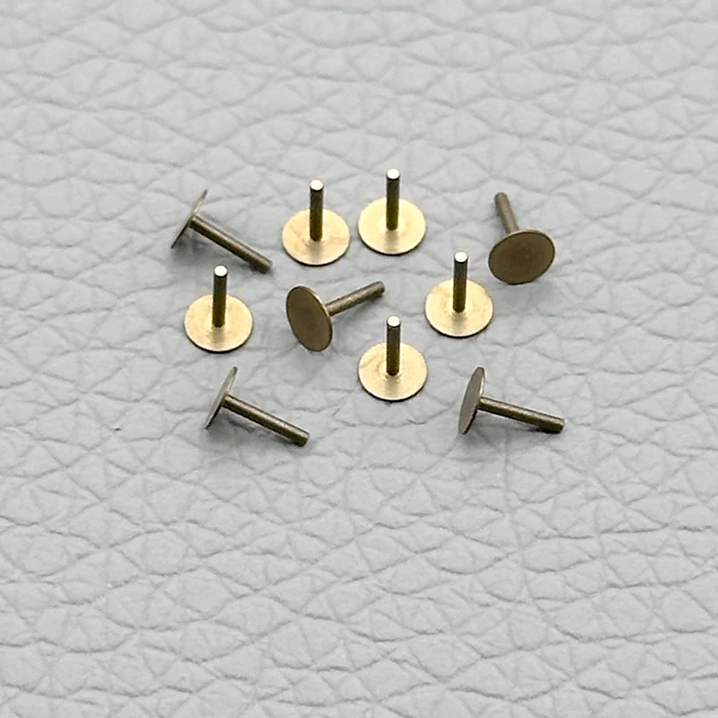 Mod Watch Dial Pin 0.6mm Diameter Copper Material Fixed Dial With Locating Foot Repair Dial Accessories Watch Repair Parts