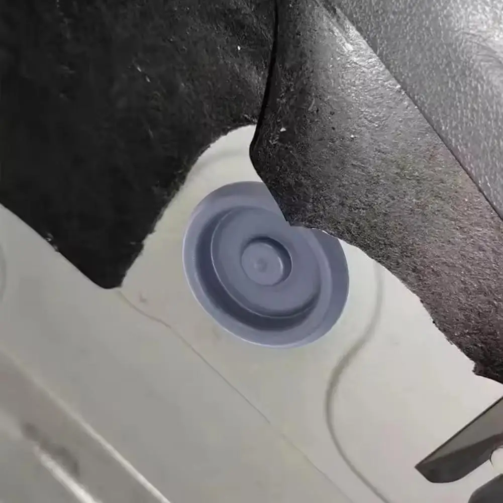 Car Spare Tire Hole Plug Waterproof Dustproof Seal Cap for VW AUDI Chassis Floor Protector Cover Lavida S3 T8Z0