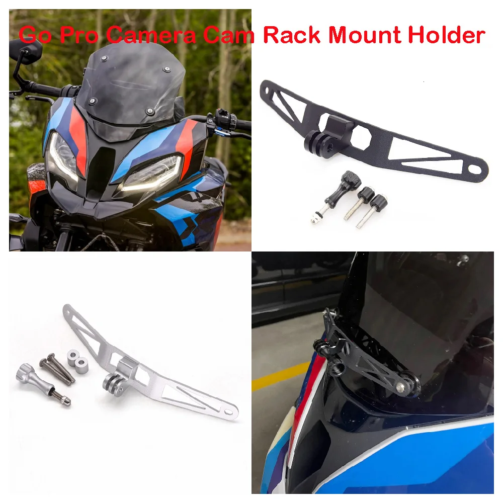 for BMW M1000XR S1000XR ABS XR M1000 S1000 2024 2025 2026 Motorcycle Go Pro Camera Dashcam Recorder Cam Rack Mount Holder view 2