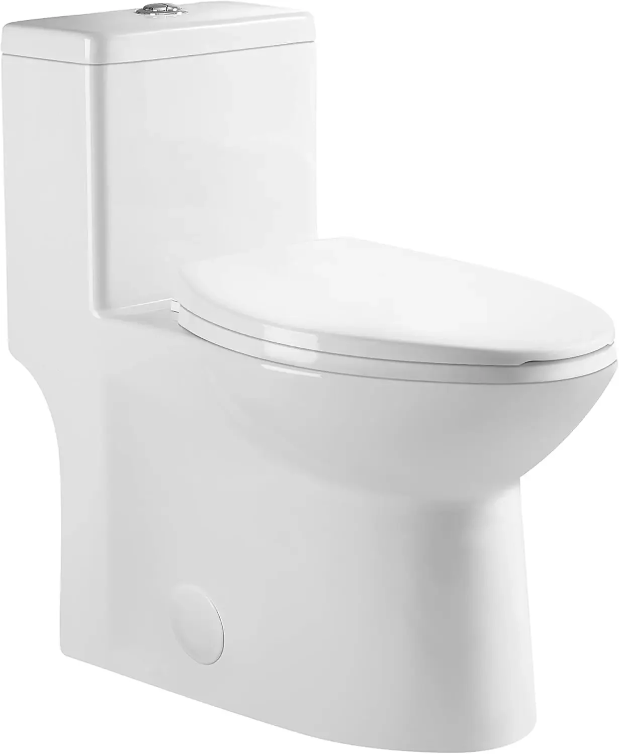 

Elongated Standard Toilet for Bathroom, Toilets with Comfortable Se