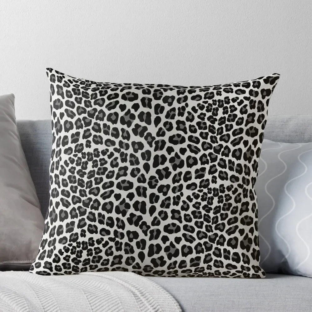 

Snow Leopard print Throw Pillow Christmas Pillow Couch Cushions