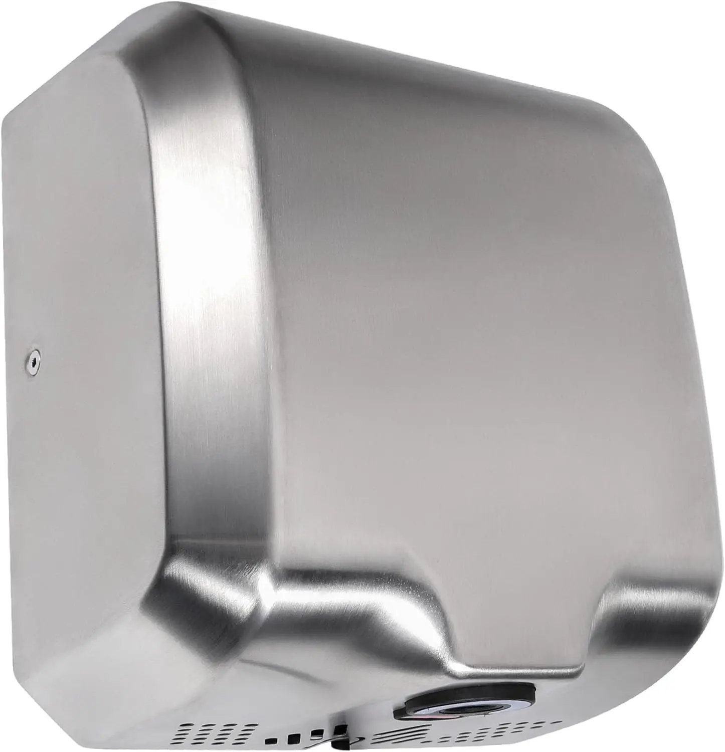 Stainless Steel Commercial Hand Dryer 1800w Automatic High Speed Heavy Duty Dull Polished