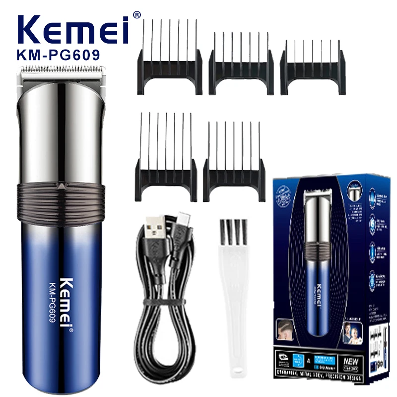 KEMEI Hair Trimmer Professional Hair Cutting Machine Electric Hair Clipper Barber Haircut Machine Bald Head Trimmer for km-pg609