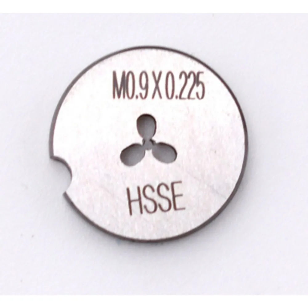 Japan's Miniature Fixed Die M0.8/M0.9 * 0.225 Special Stainless Steel for Watches and Clocks HSS-E Imported High-speed Steel