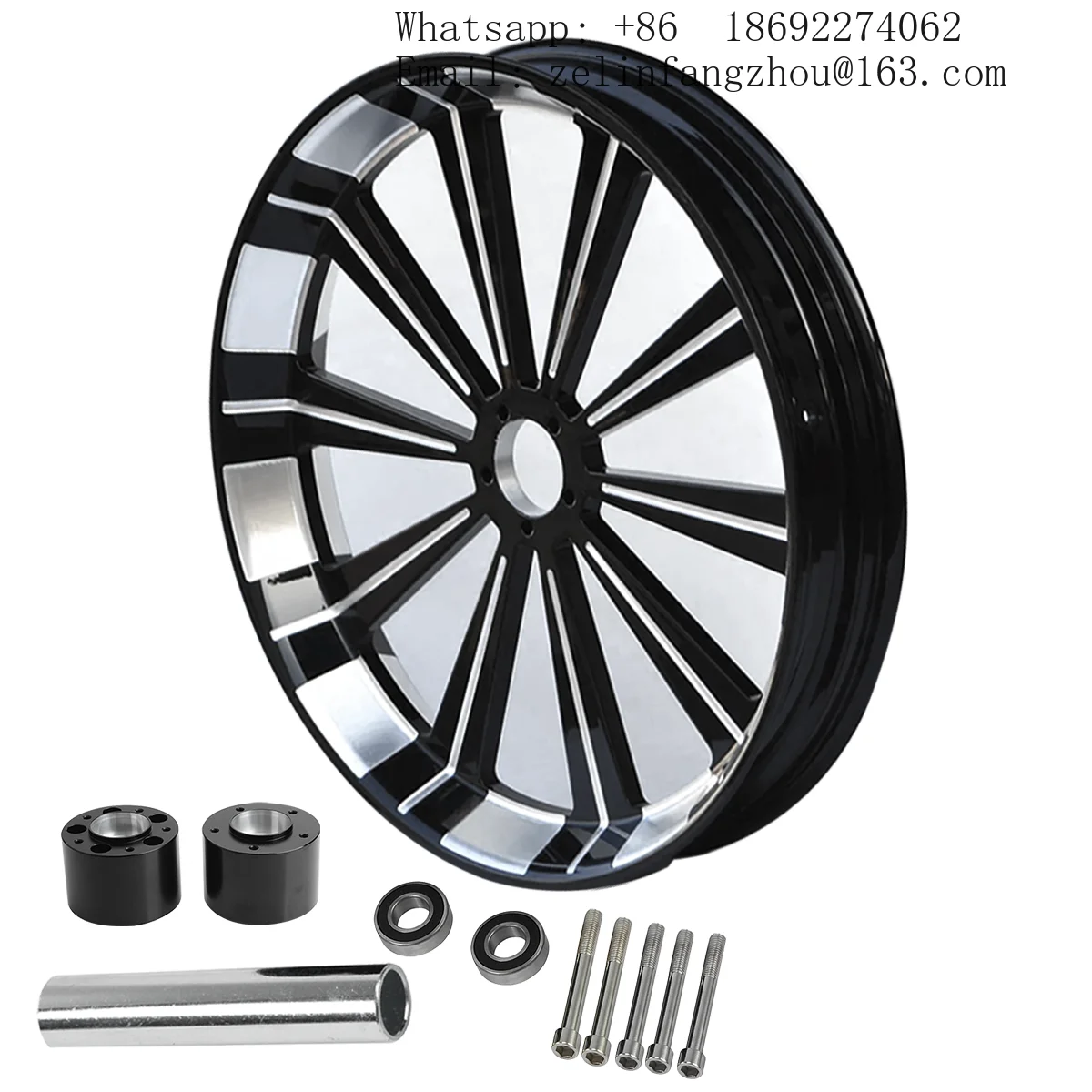 30-inch 6061-T6 Forged Aluminum Wheel Rim for Double Light Road King Hub