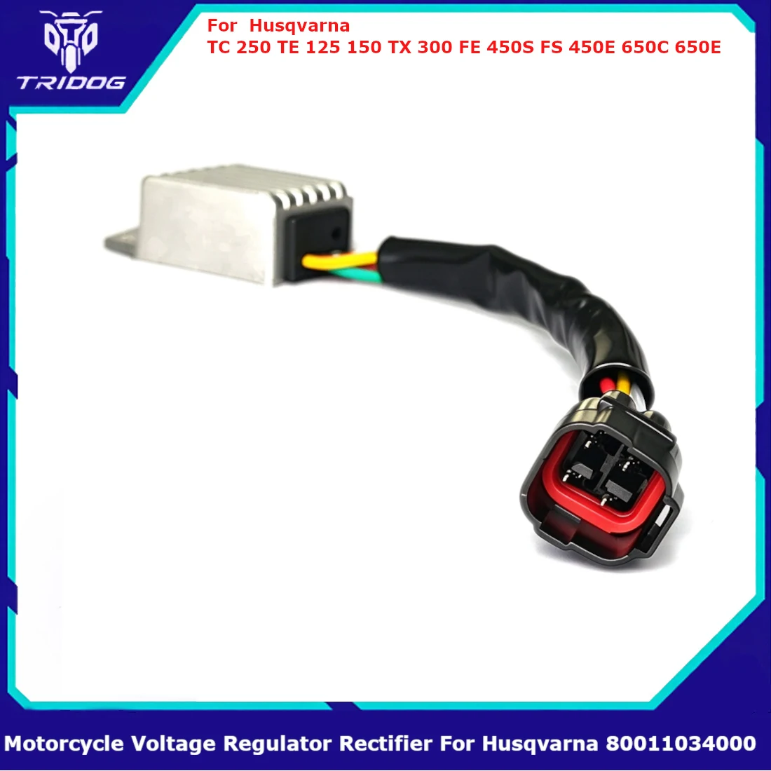 Motorcycle Voltage Regulator Rectifier 80011034000 12V For Husqvarna KTM Husaberg TE TC TX 125 150 250 300 FE FS 450 650 EXC XC