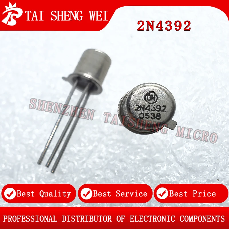 

5 шт. 2N4392 4392 40 В 1,8 Вт железный транзистор TO-18 TO18 новый оригинальный ...