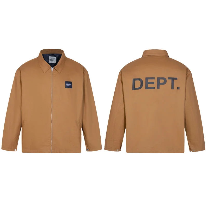 New Men's Casual Spring Autumn Letter Print Loose  Jaet Outerwear Street Sle High Faion Polyester Windproof Long S...