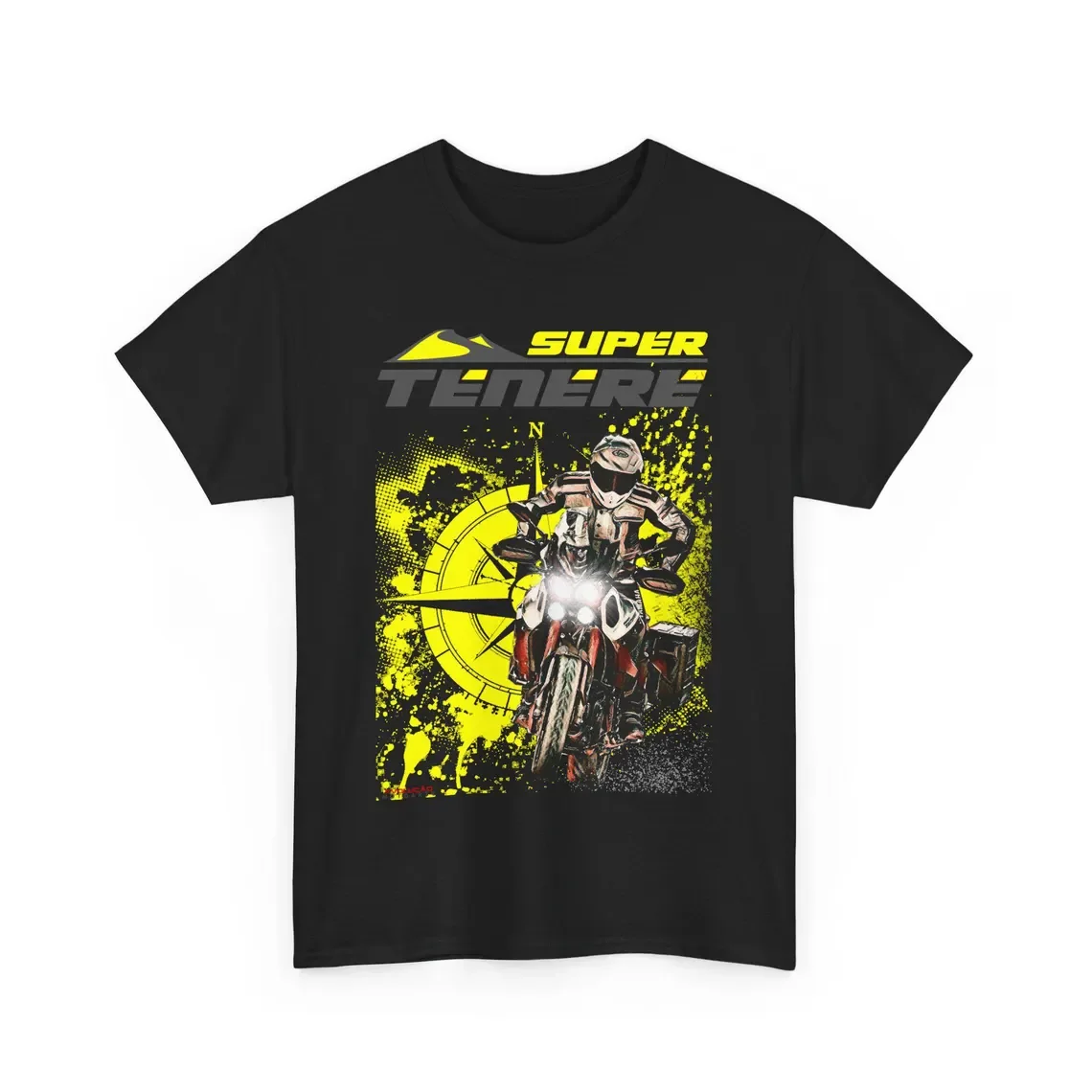 

Super Tenere 1200 T Shirt Adventure Touring Motorcycle Gift for Riders Dual Sport XT1200Z Biker Tee for Men