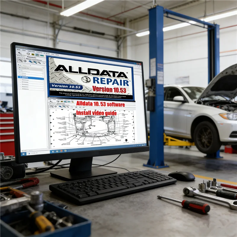 

Best Selling auto repair software All data car software with Wiring diagram alldata 10.53 software