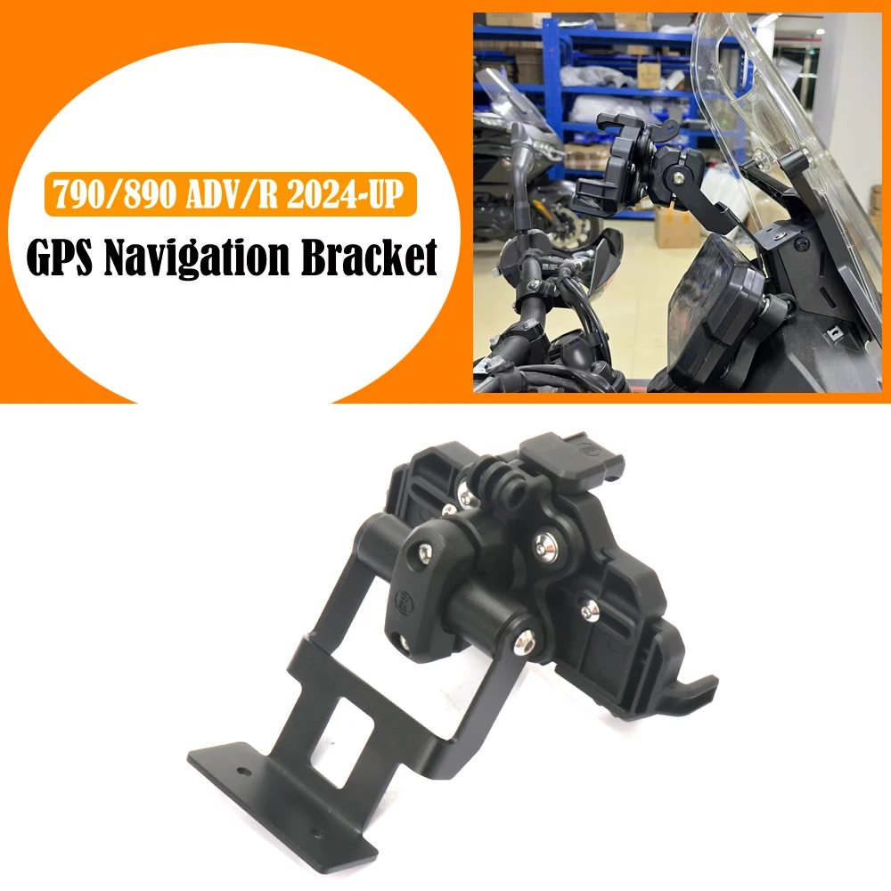 

NEW Navigation Bracket GPS Navigation Extension Bar Mobile Phone Bracket Holder For KTM 790 890 ADV Adventure R 2024 2025