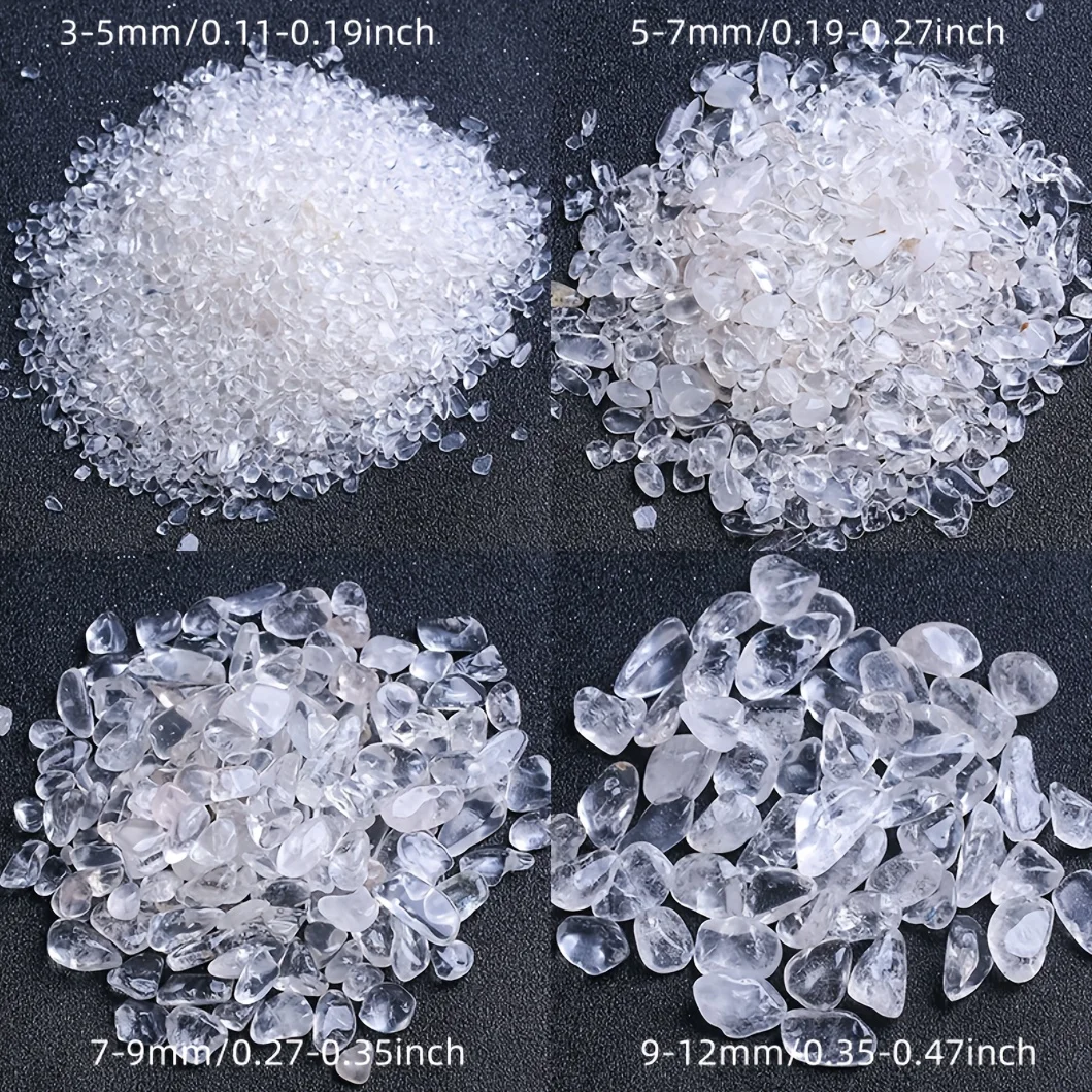 3-12mm Clear Quartz Chips, Cle - Gemstone Polishing Kit review and price