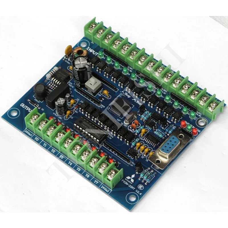 

High Quality PLC industrial control board for FX2N 20MT programmable controller online monitoring power down