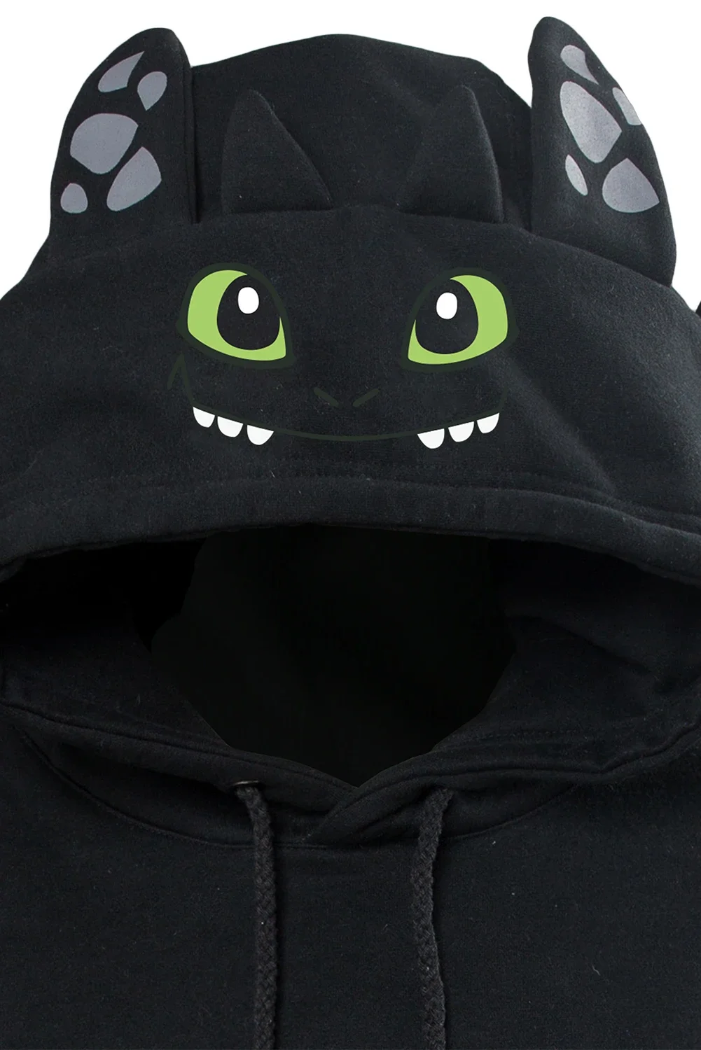 هوديي بدون أسنان للأولاد والبنات والأطفال زي أنيمي كيفية التدريب على تنينك لعب الأدوار فانتازيا للأطفال كاجوال للهالوين