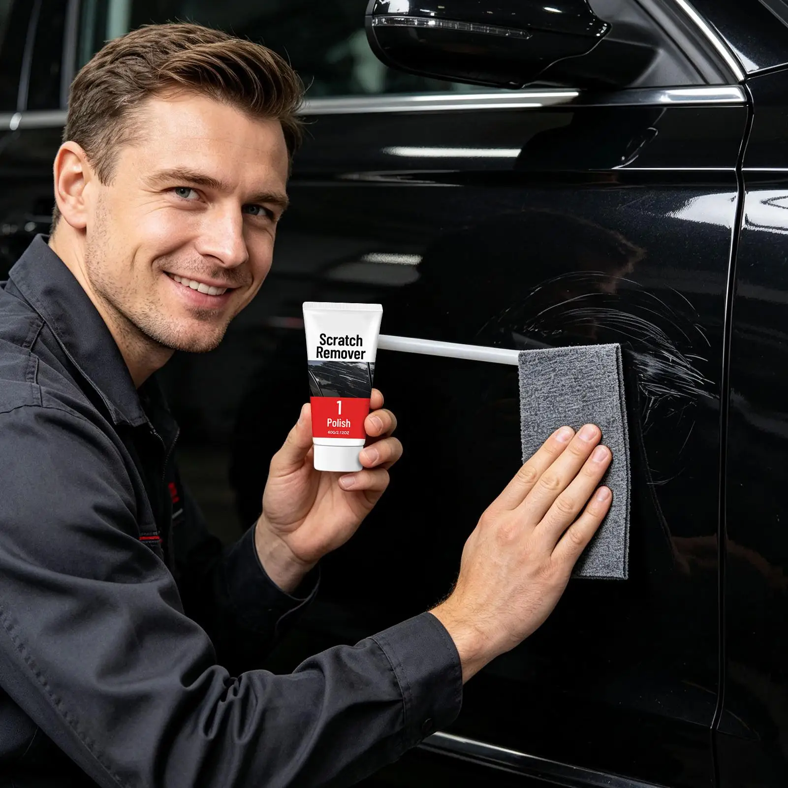 Car Scratch Repair Restore Brightness Filler Repair Sandpaper Car Paint Scratch Remover For Doors Trunks Auto Automotive Handles